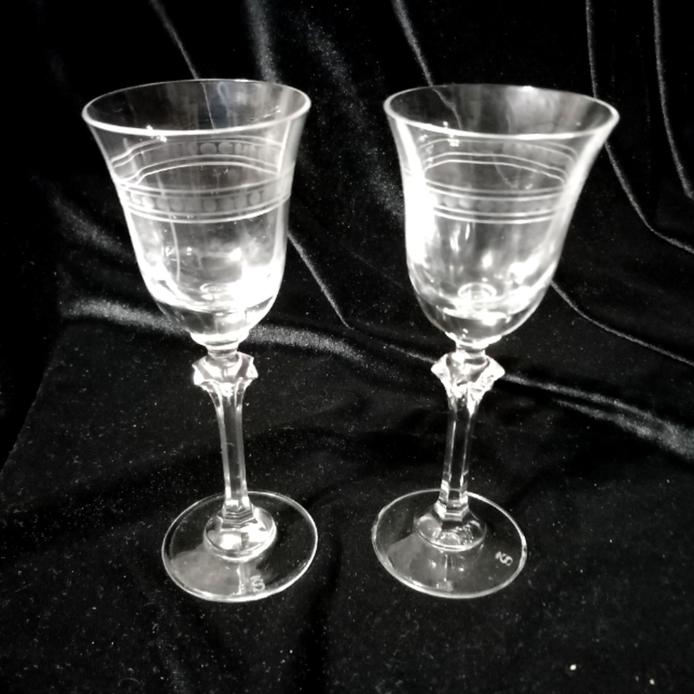 Vintage Spiegelau Mignon Cordial Glasses Very Rare - Two
